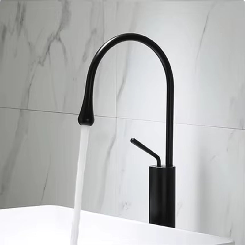 Bathroom Faucet Black Gold Basin Faucet Hot and Cold Sink Faucet Brass Faucet Kitchen Faucet Swivel Sink Water Crane