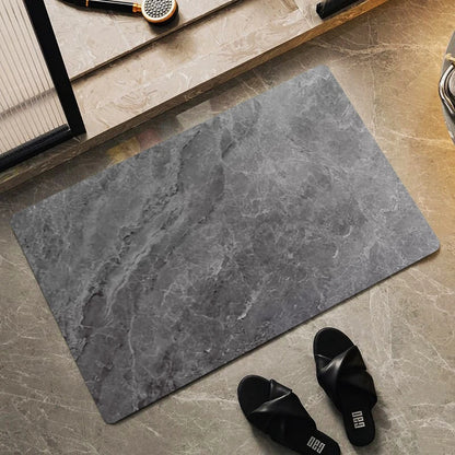 Super Absorbent Bath Mat Rubber Bathroom Rug Non-Slip Entrance Doormat Nappa Skin Floor Mats Toilet Carpet Kitchen Area Rugs