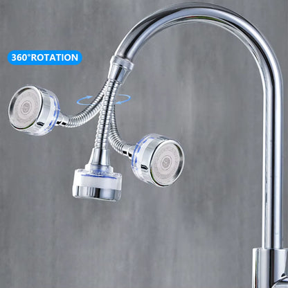 Kitchen Faucet Water Filter 360° Sink Filter Pressurized Sink Faucet Water Filter Universal Faucet Aerator Bathroom Accessories